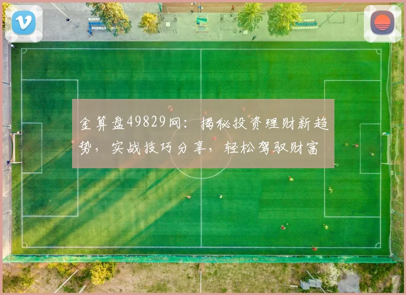 金算盘49829网：揭秘投资理财新趋势，实战技巧分享，轻松驾驭财富增长